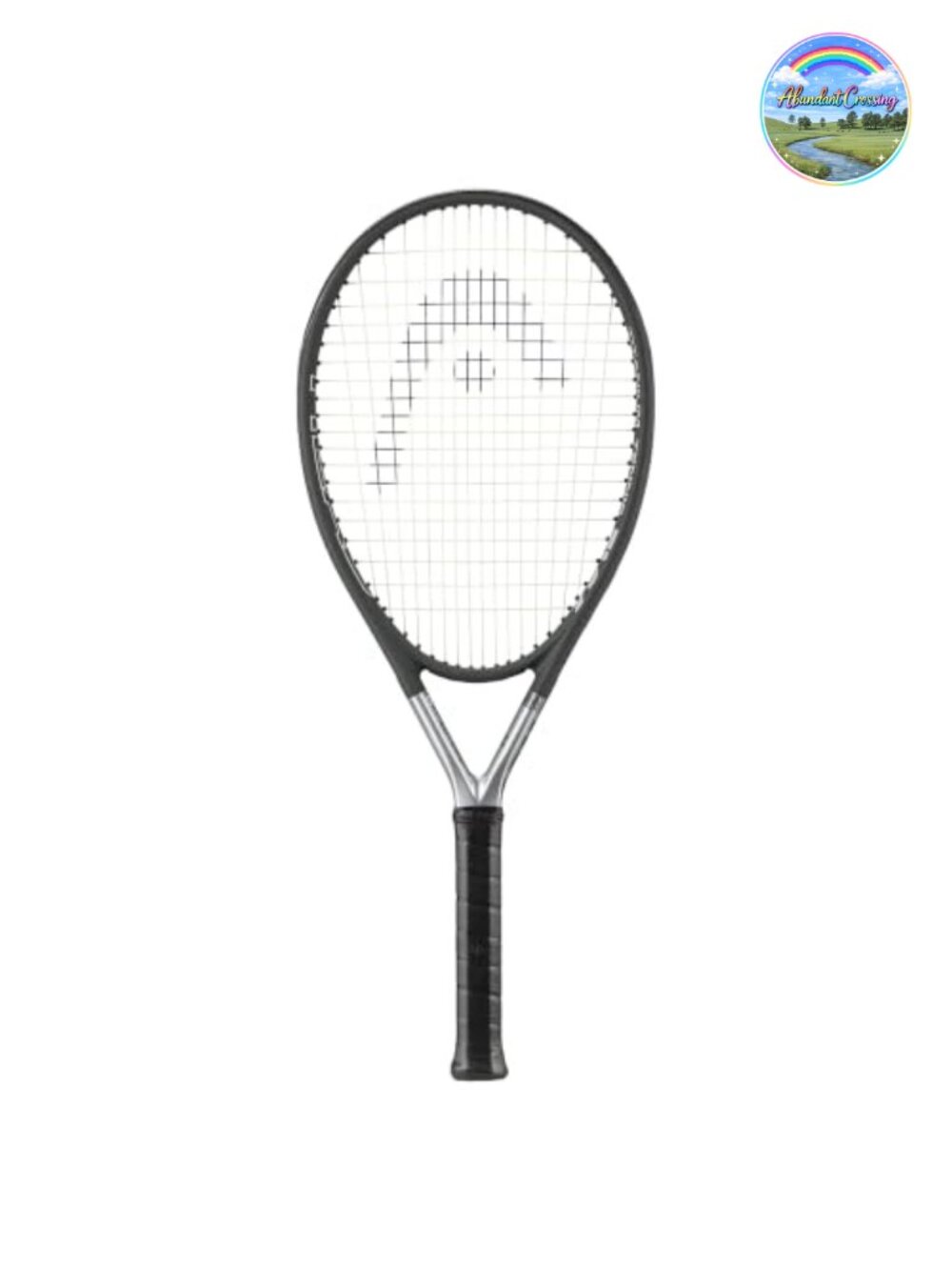 Oversized 115 sq in Titanium Graphite Tennis Racket Pre-Strung 27.7 inch